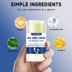 42% Urea Foot Cream + 2% Salicylic Acid Intensive Hydrating Foot And Hand Care Moisturizing Foot Cream And Hand Cream - Image 2