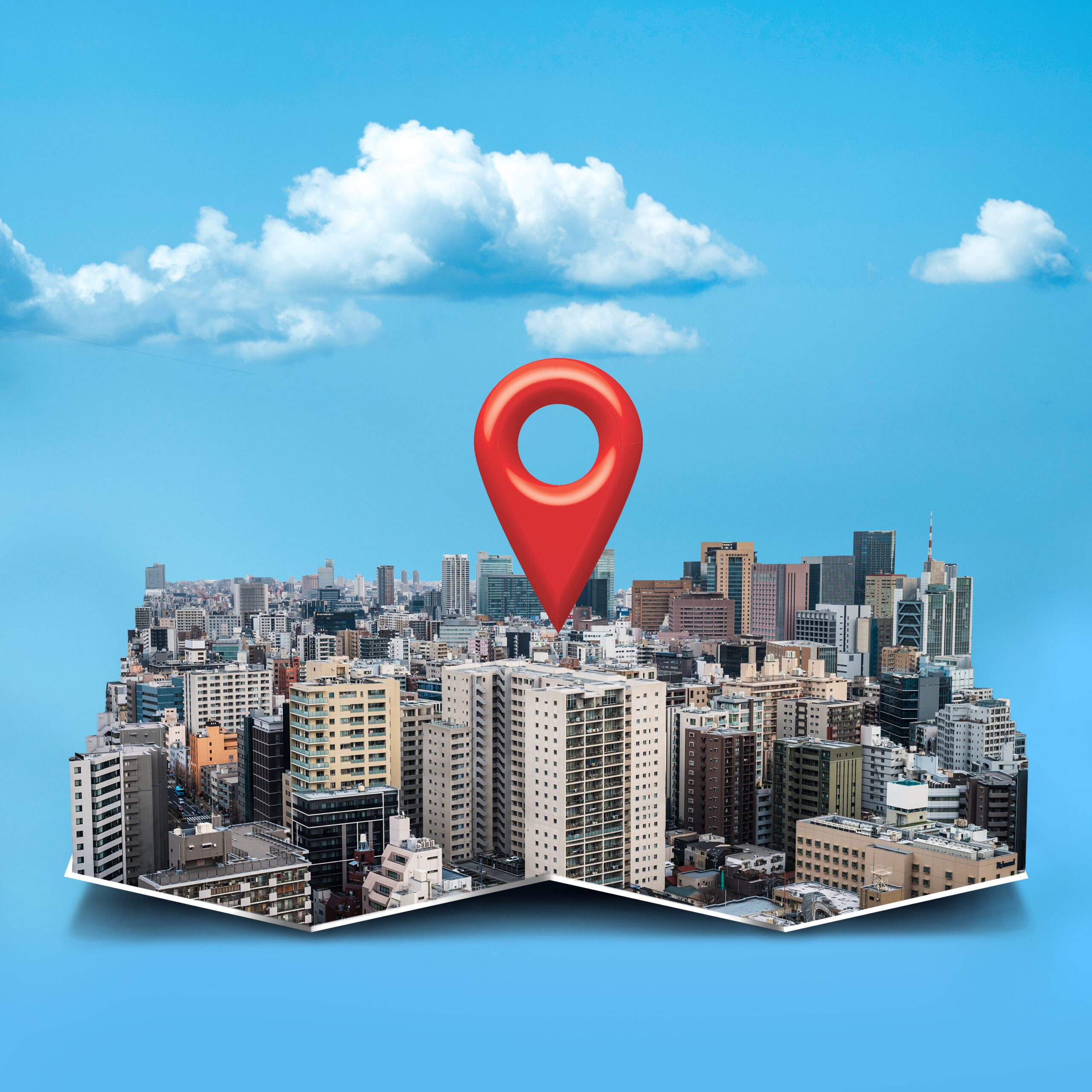 location-symbol-beautiful-city